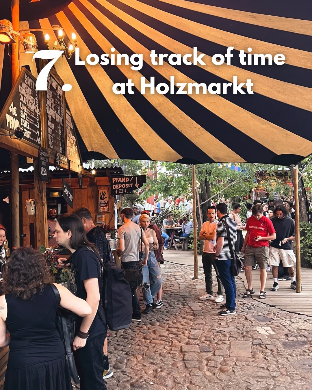 Losing track of time at Holzmarkt
