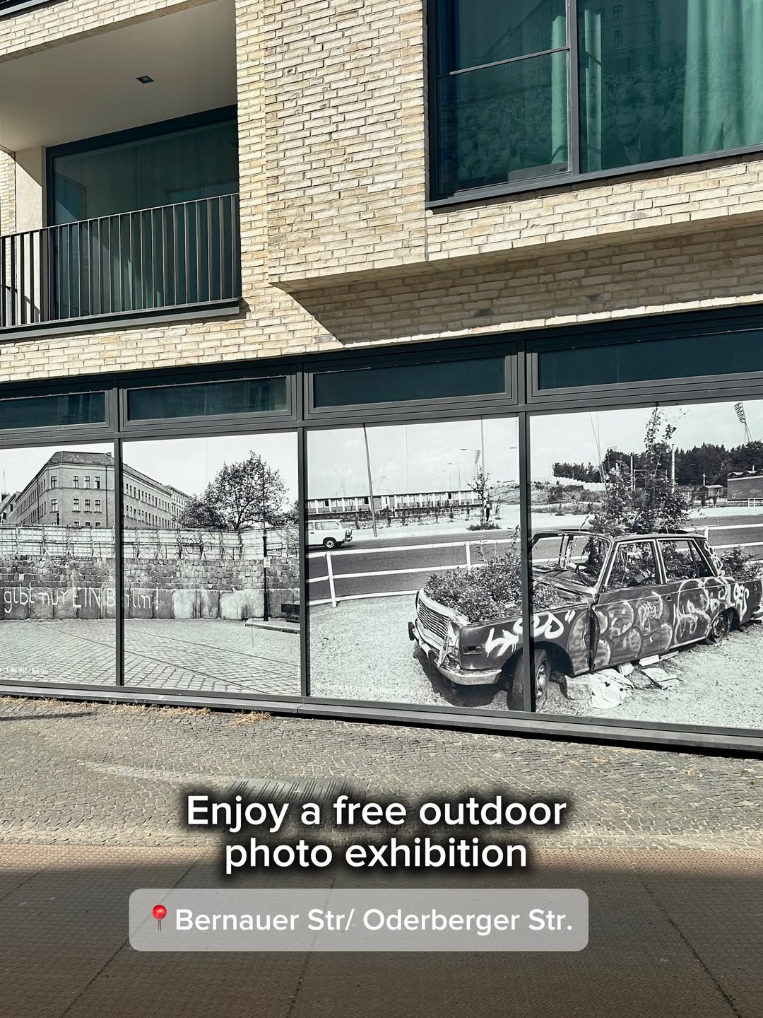 Enjoy a free outdoor photo exhibition